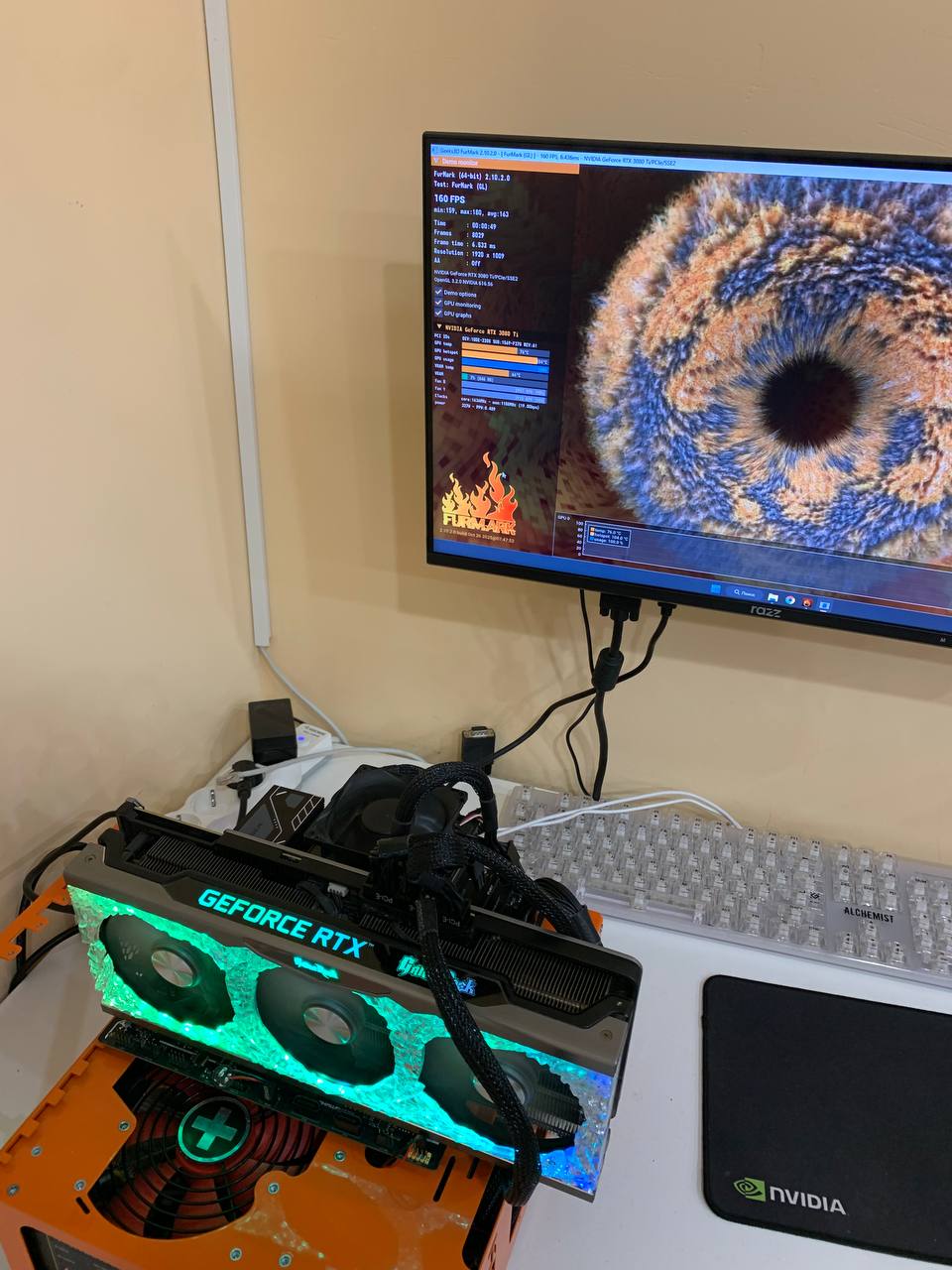 ОБСЛУЖИЛИ КРАСОТКУ RTX 3080 Ti В ОДНОМ ИЗ ЛУЧШИХ, ПО НАШЕМУ МНЕНИЮ, ИСПОЛНЕНИЙ - PALIT GAMEROCK!💎 — фото 2 из 7