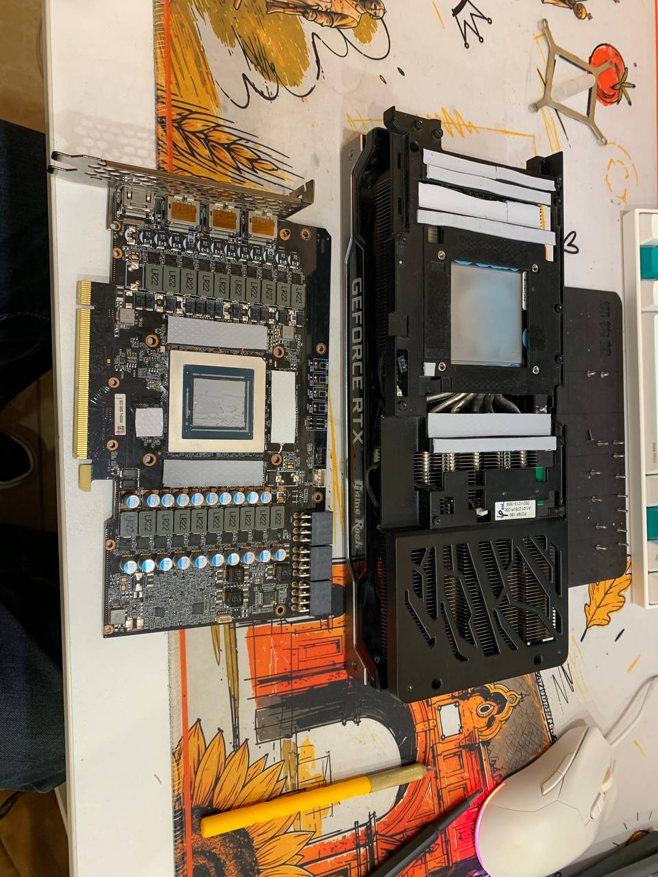 ОБСЛУЖИЛИ КРАСОТКУ RTX 3080 Ti В ОДНОМ ИЗ ЛУЧШИХ, ПО НАШЕМУ МНЕНИЮ, ИСПОЛНЕНИЙ - PALIT GAMEROCK!💎 — фото 5 из 7